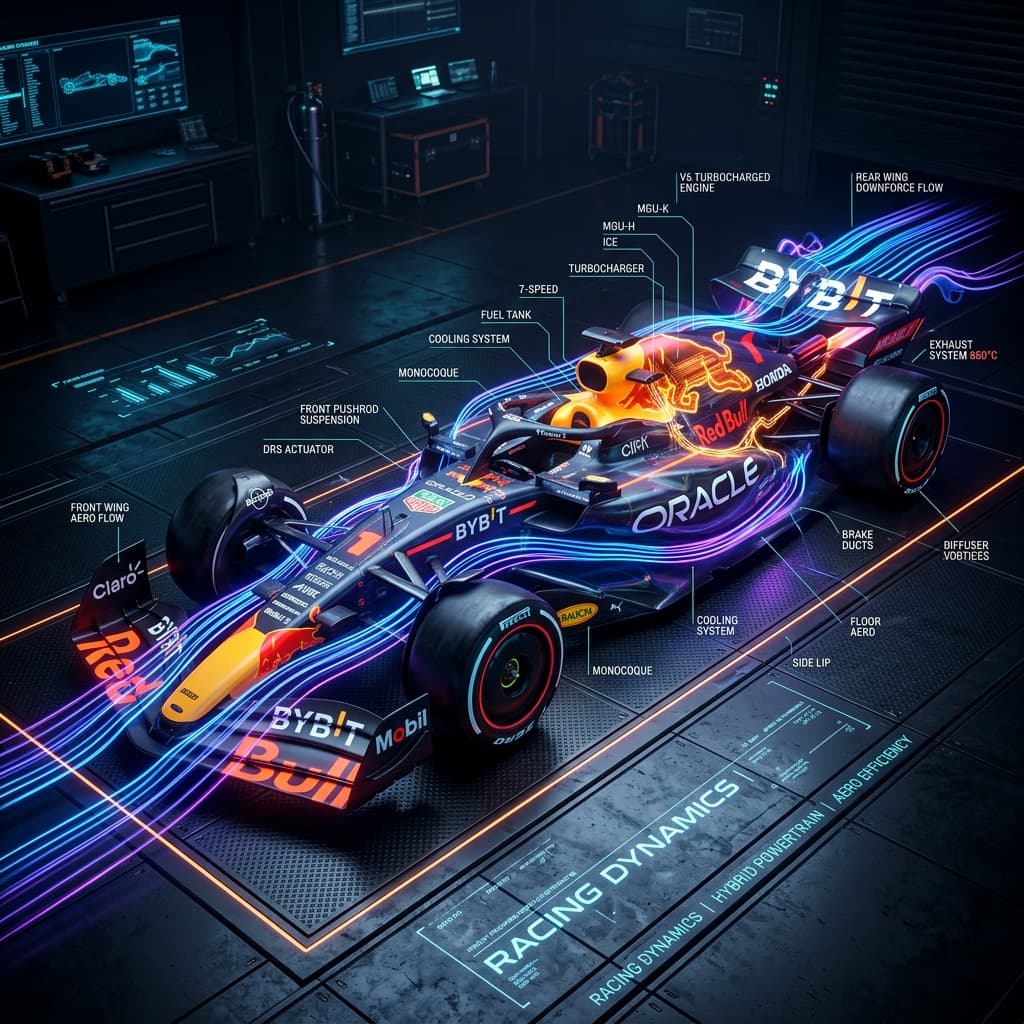 F1 Araçları Neden Bu Kadar Hızlı? Teknik Sırlar