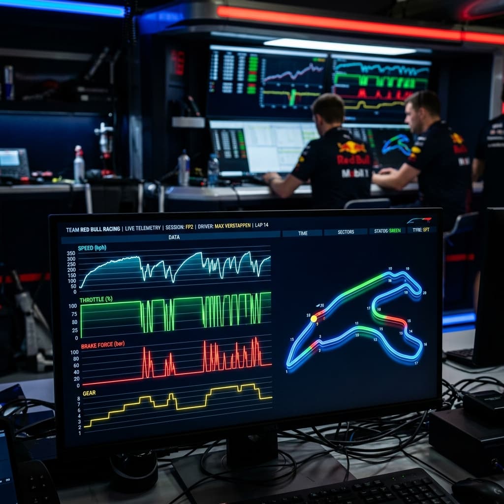 Görünmez Veriler: Formula 1'de Telemetri Nedir ve Nasıl Okunur?